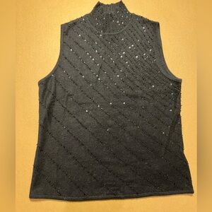 Jones New York Dress Mock Turtleneck Top